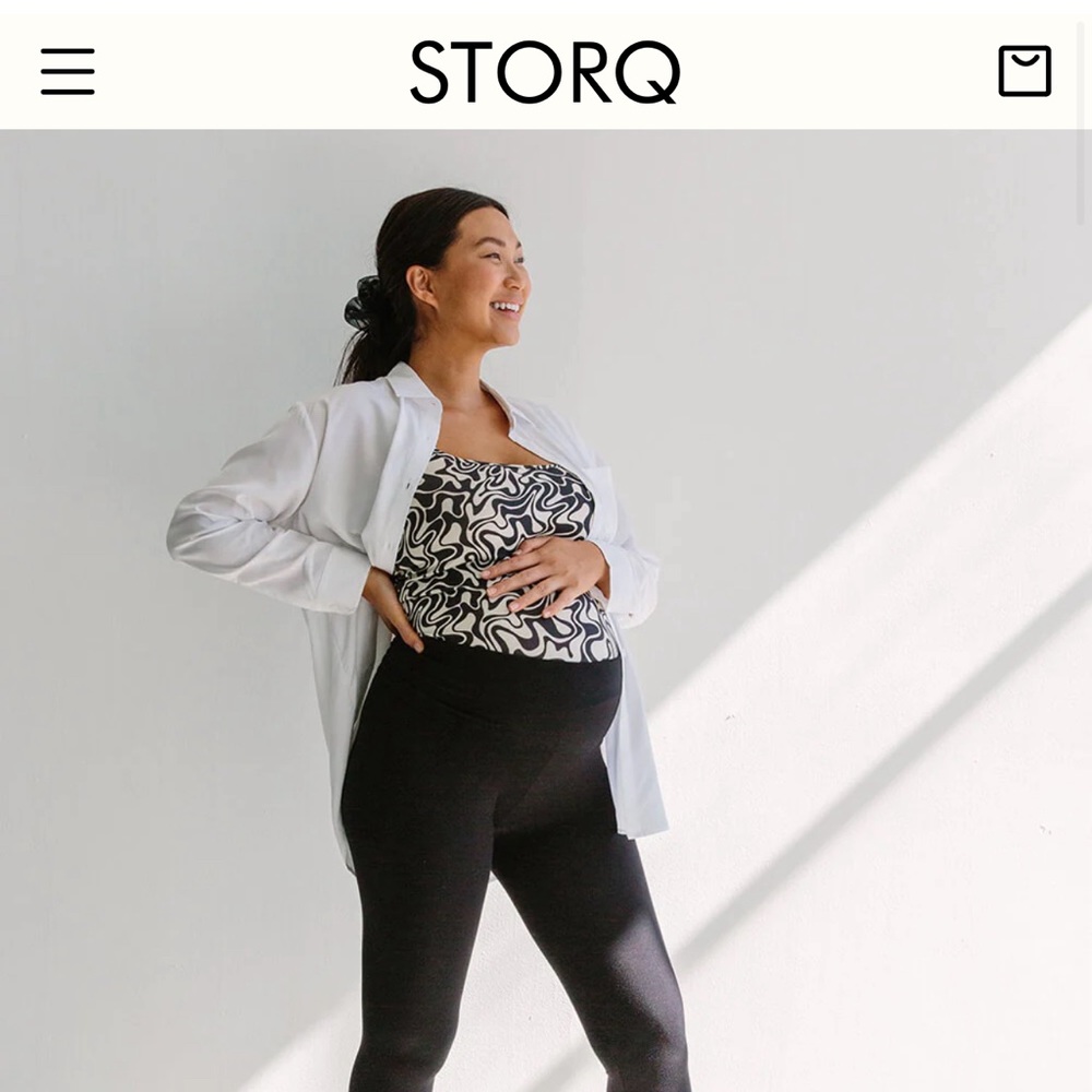 Storq signature maternity leggings